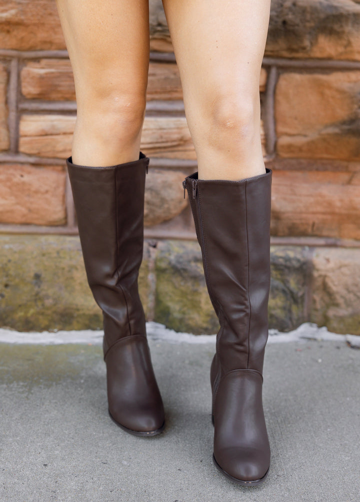 Heather’s Block-Heel Knee Boots