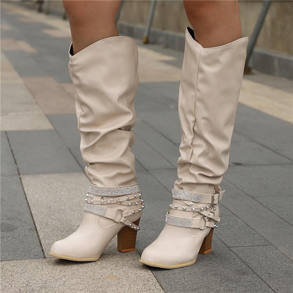 Heather’s Elegant Slouch Knee Boots