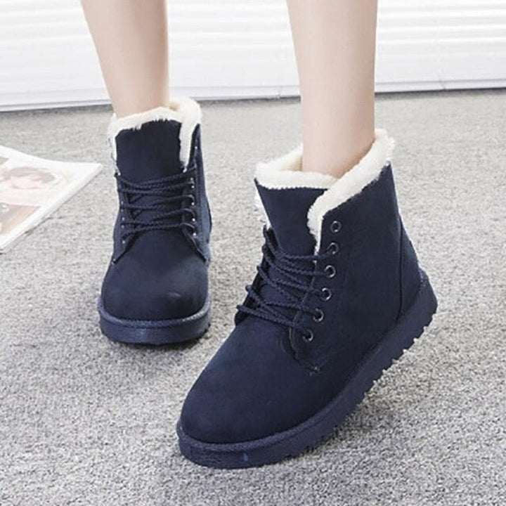 Heather’s Cozy Lace-Up Ankle Boots