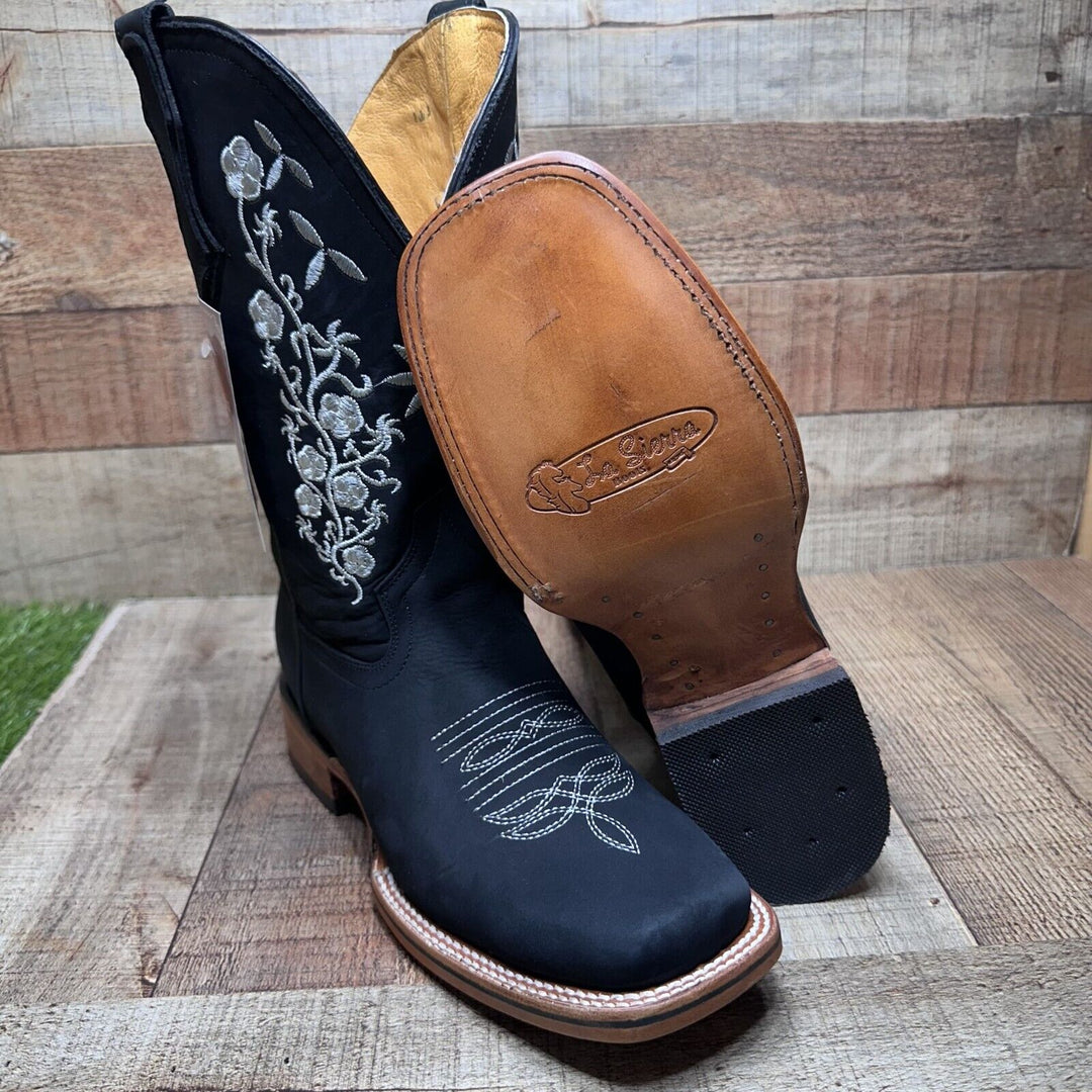 Heathers Western Cowgirl Wide Calf Boot