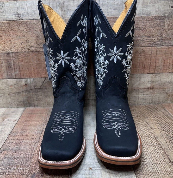 Heathers Western Cowgirl Wide Calf Boot