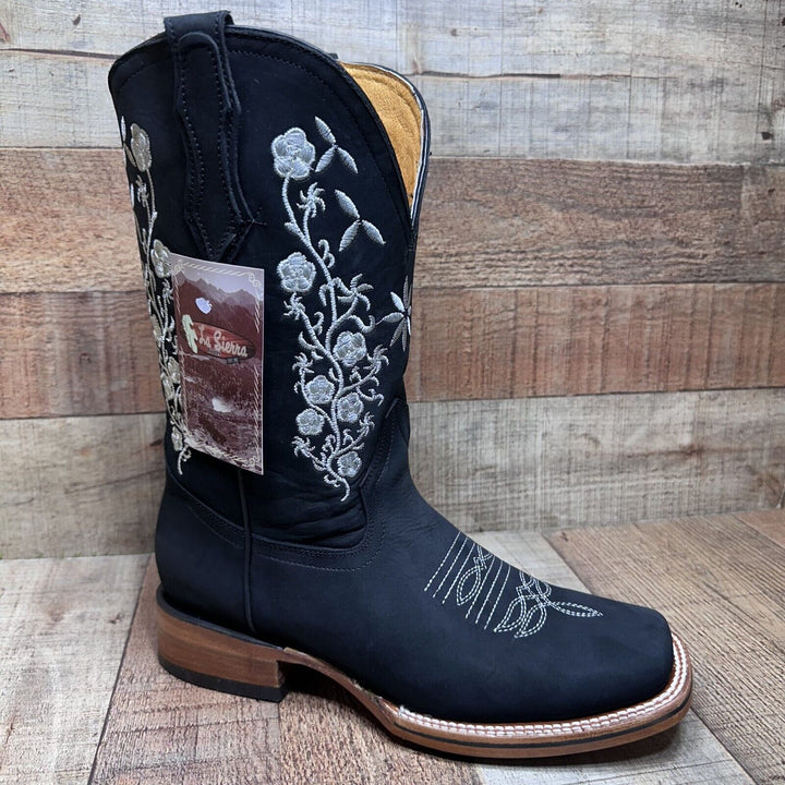 Heathers Western Cowgirl Wide Calf Boot