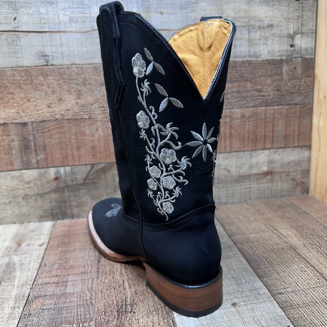 Heathers Western Cowgirl Wide Calf Boot