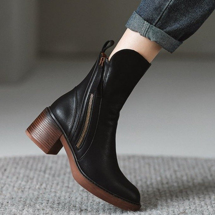 Heather’s Classic Side-Zip Fall Boots