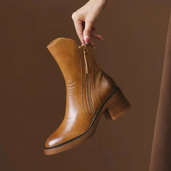 Heather’s Classic Side-Zip Fall Boots