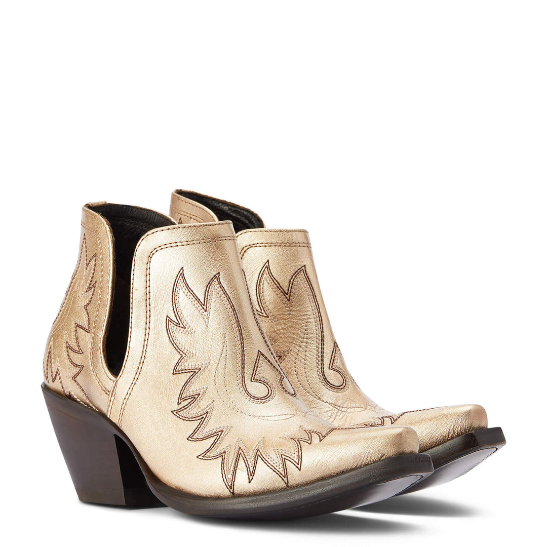 Heather’s Boho Western Embroidered Ankle Boots