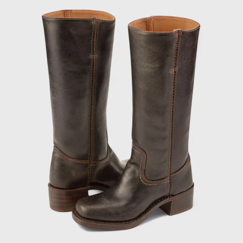 Heather’s Tall Western Square Toe Boots