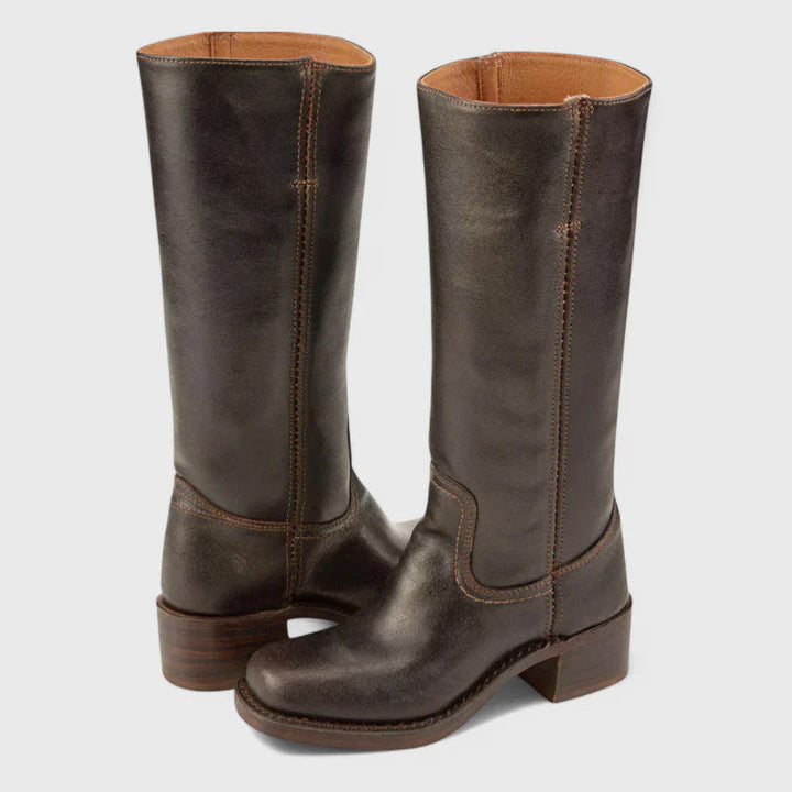 Heather’s Tall Western Square Toe Boots