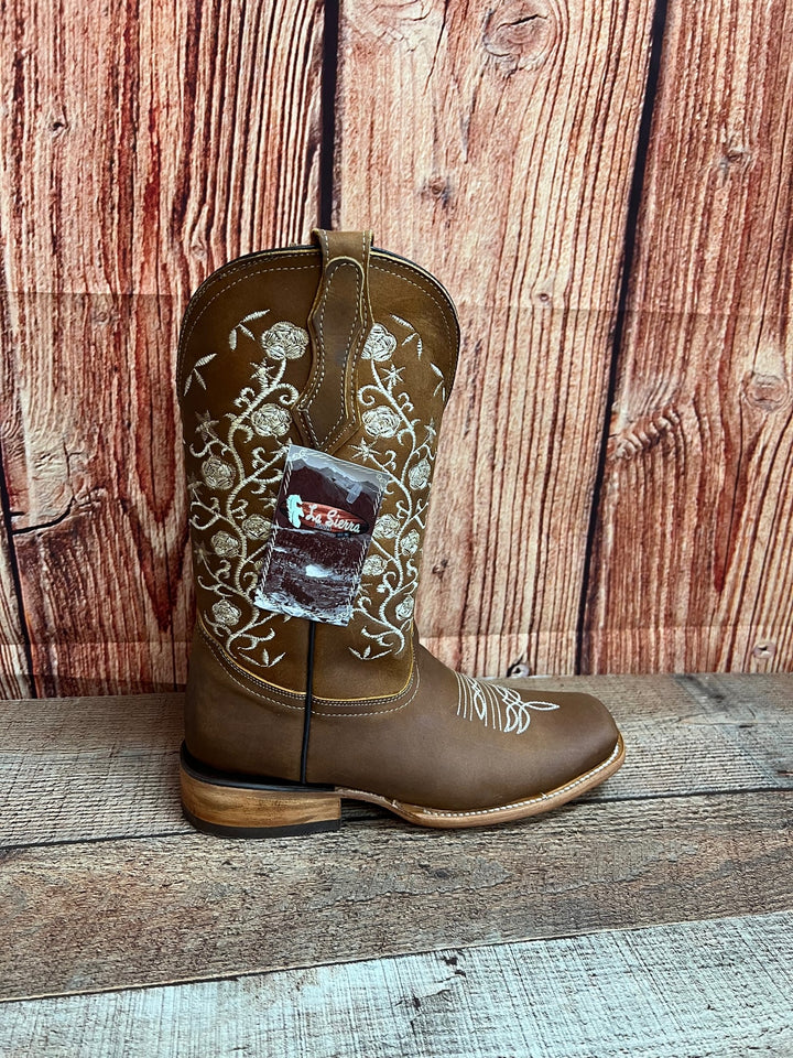 Heathers Western Cowgirl Wide Calf Boot