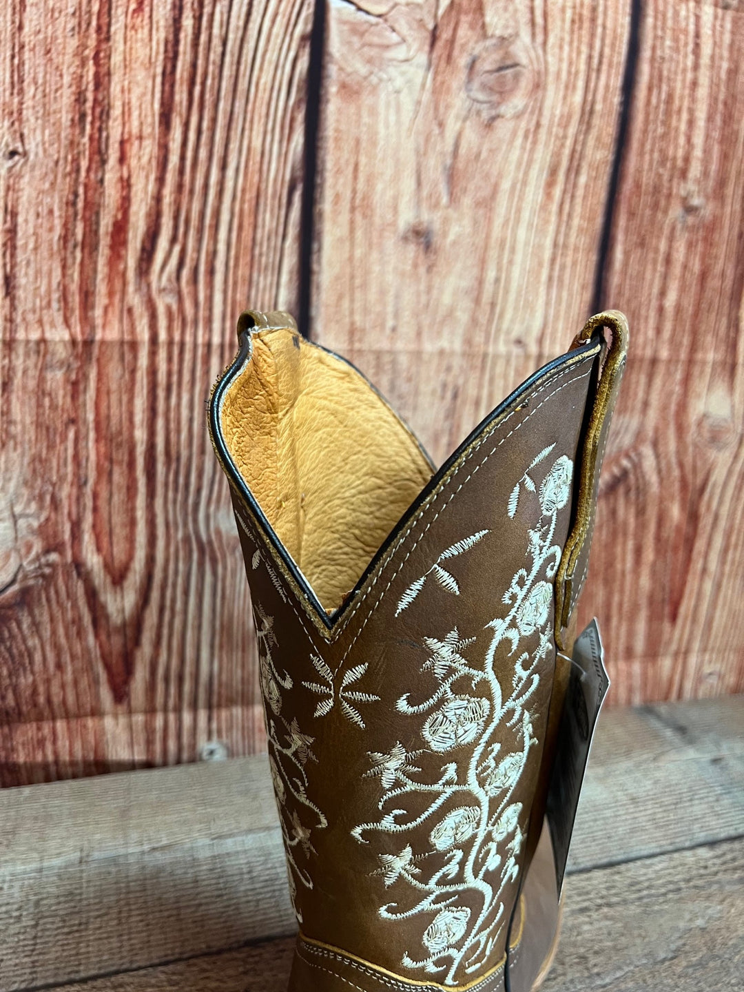 Heathers Western Cowgirl Wide Calf Boot